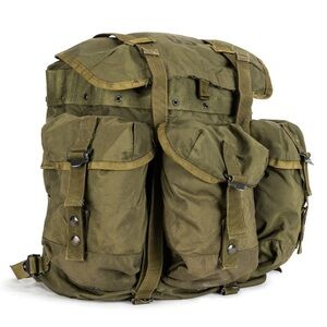 USGI Army Issued ALICE LC-1 Medium Field Pack Nylon Backpack Vintage No Frame